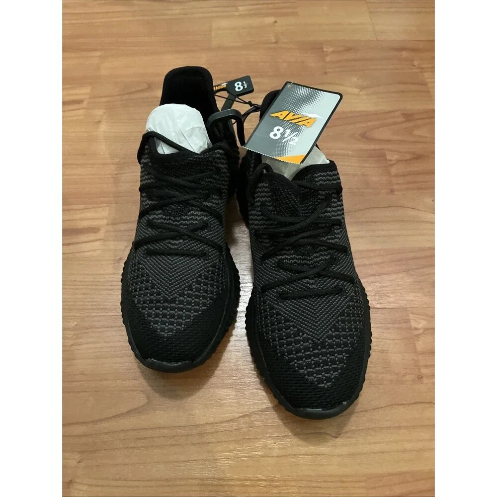 Avia Women's Memory Foam Athletic Sneakers Shoes Lightweight Black Gray - Picture 4 of 15